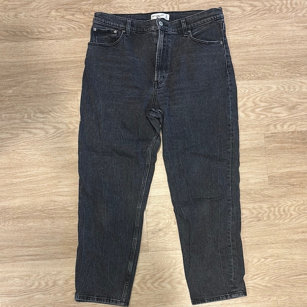 Abercrombie & Fitch Black High Rise Jeans